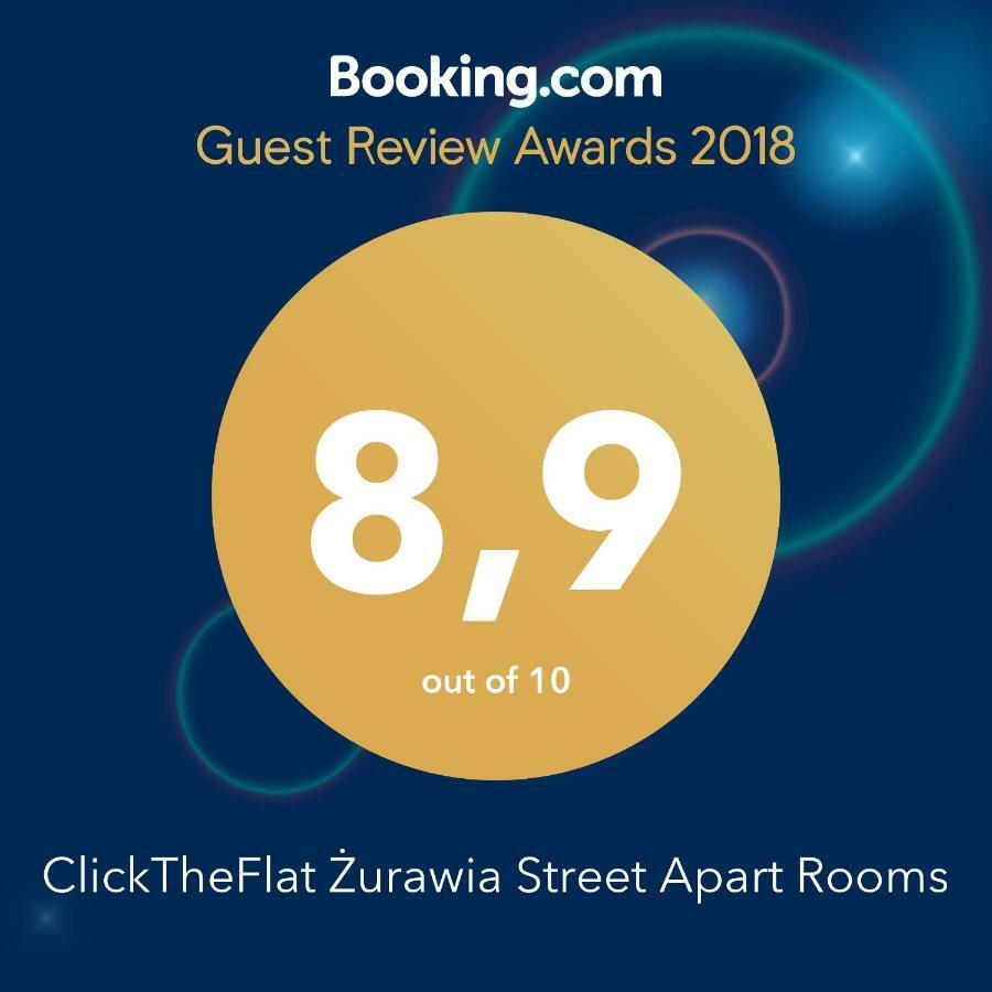 Clicktheflat Zurawia Street Apart Rooms Варшава Екстериор снимка